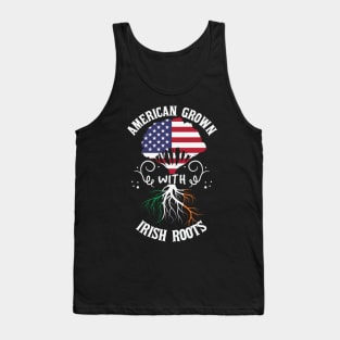 american grown with irish roots Tank Top